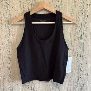 Athleta Shanti Crop Tank Black